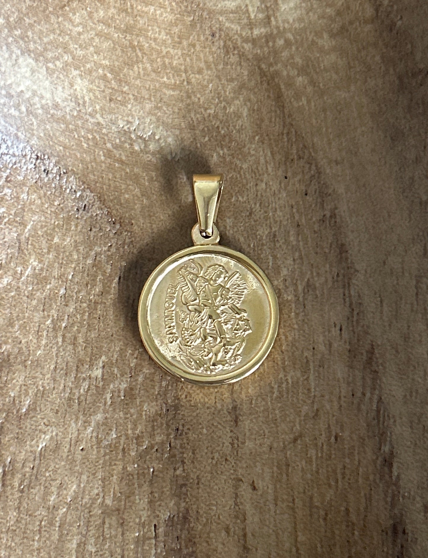 St. Michael- Pendant with choice of chain