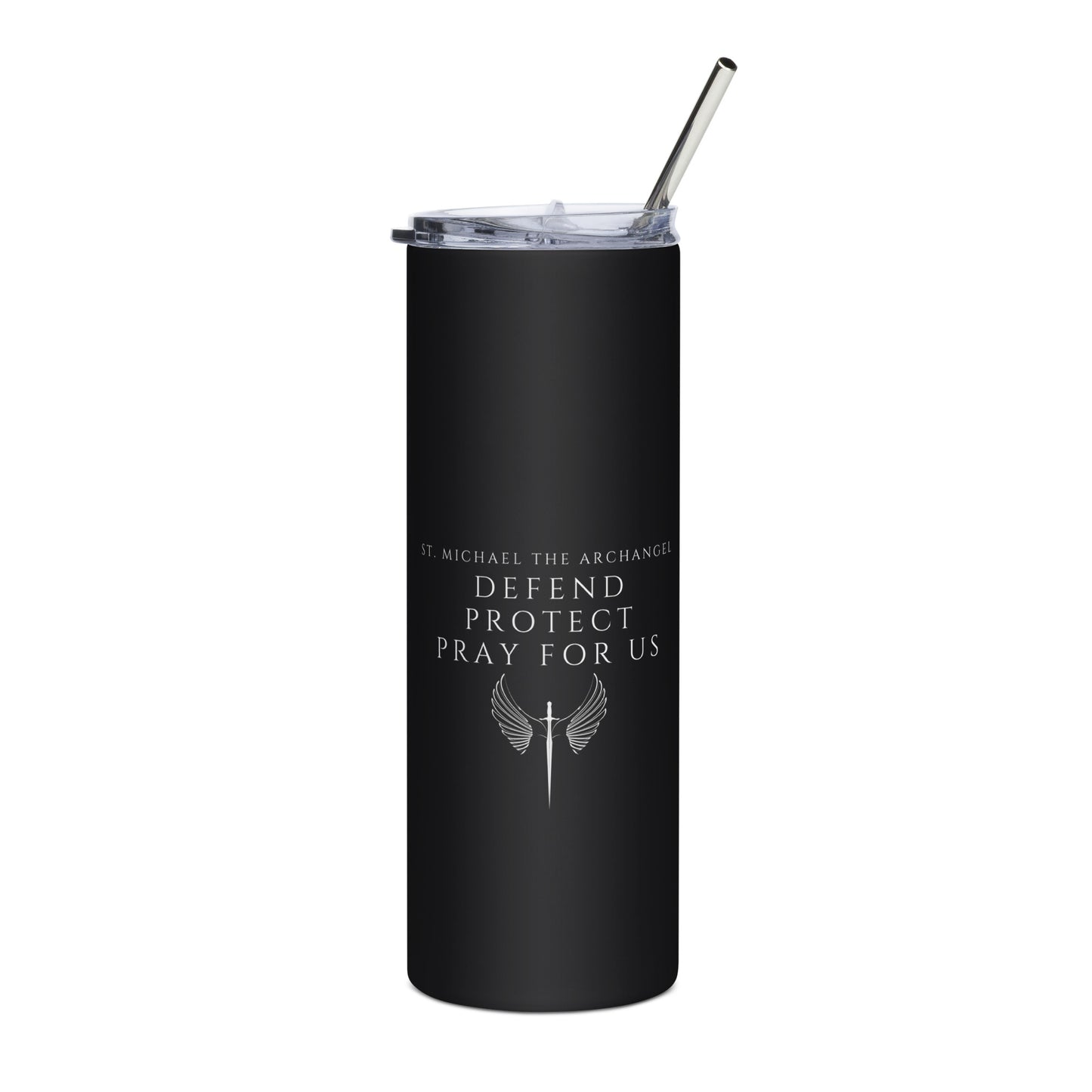 St. Michael the Archangel- Stainless steel tumbler