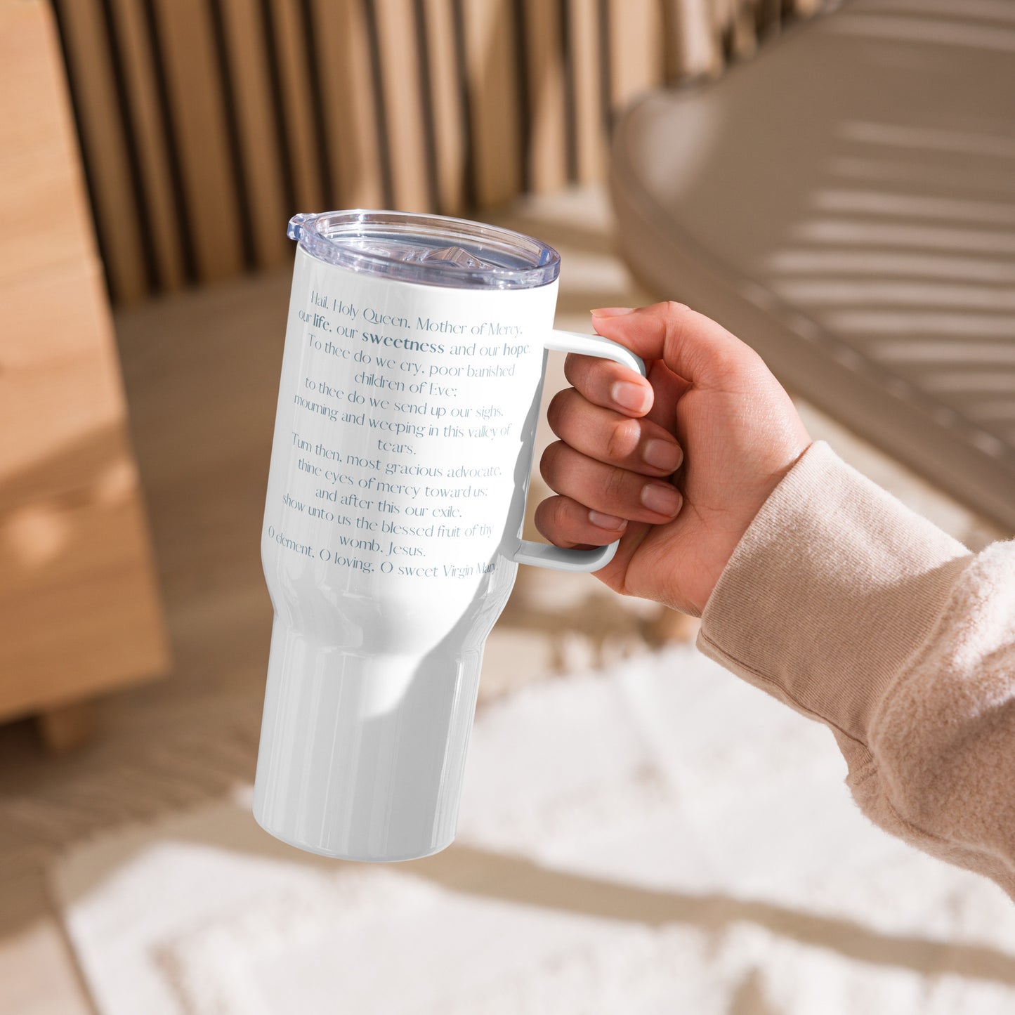 Hail Holy Queen Travel Mug