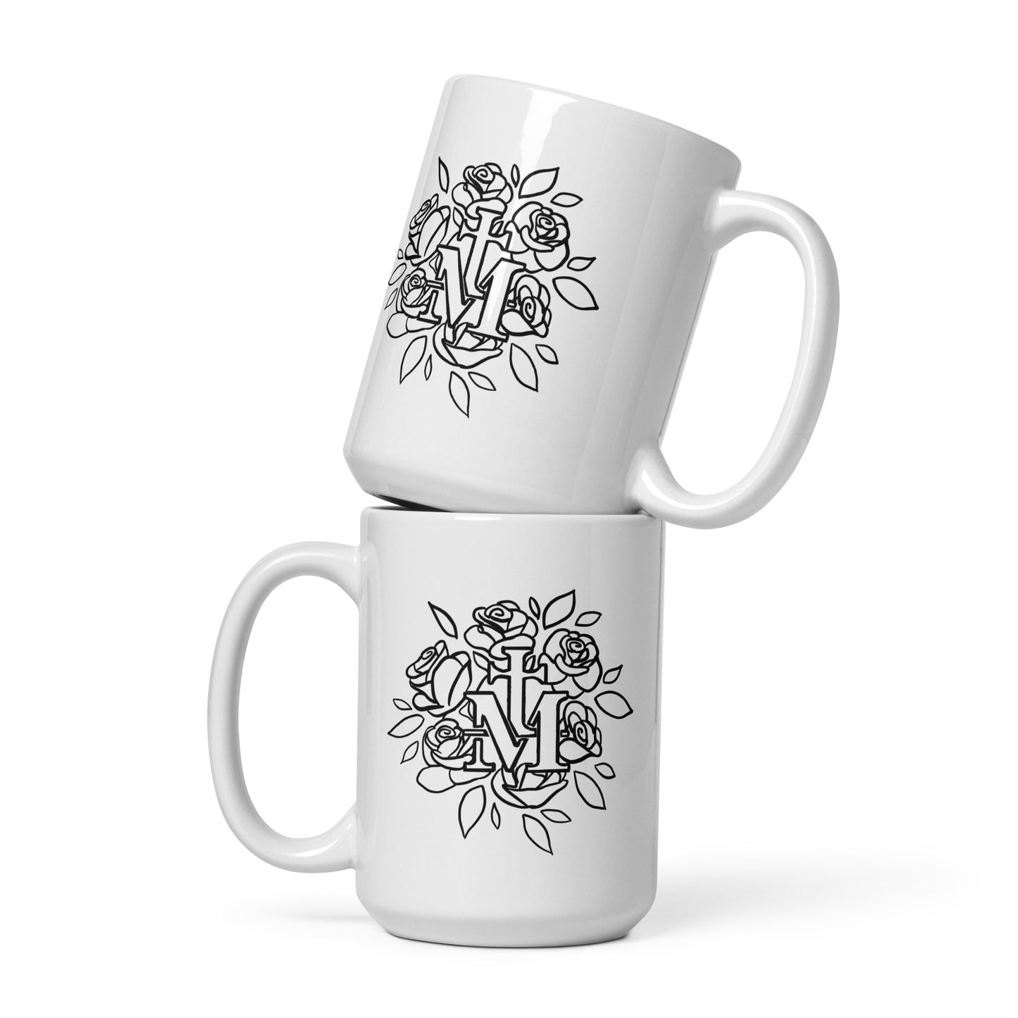 Floral Marian Mug