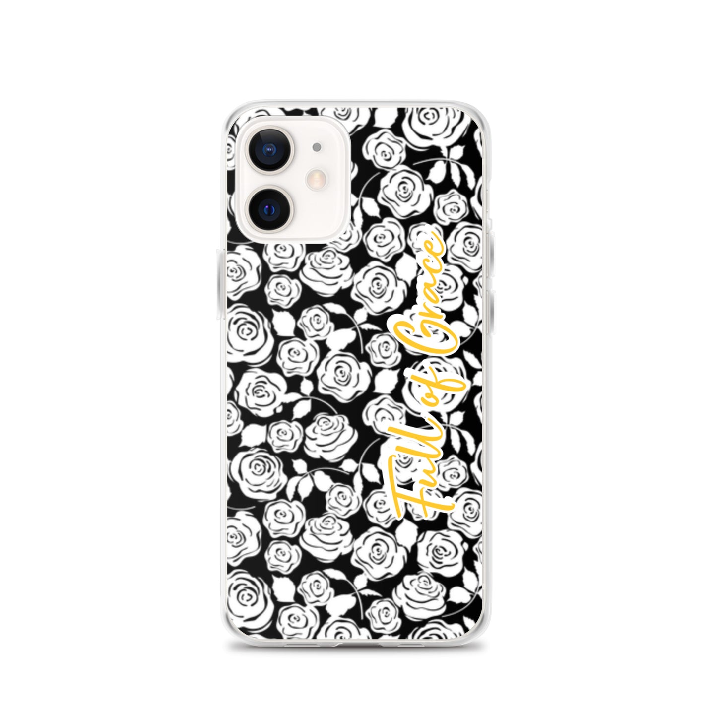 Mary's White Rose iPhone Case