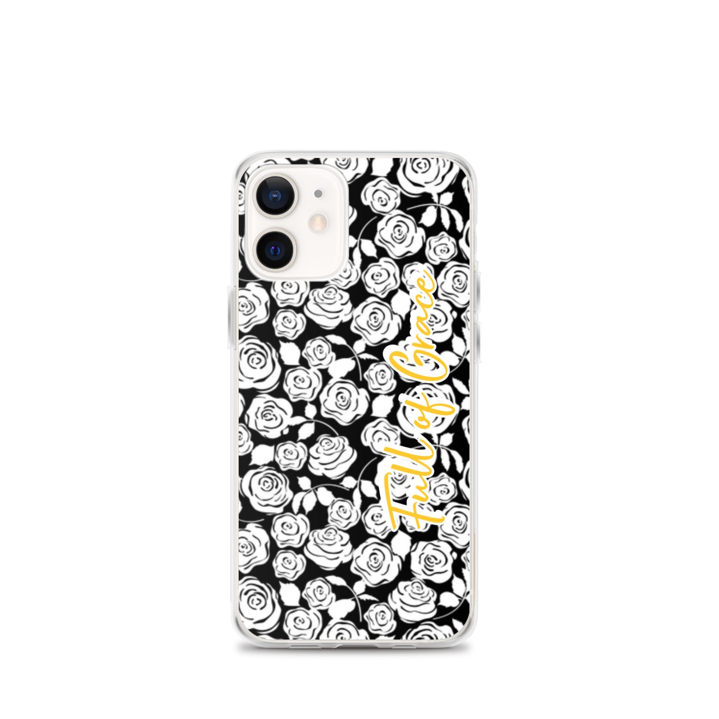 Mary's White Rose iPhone Case