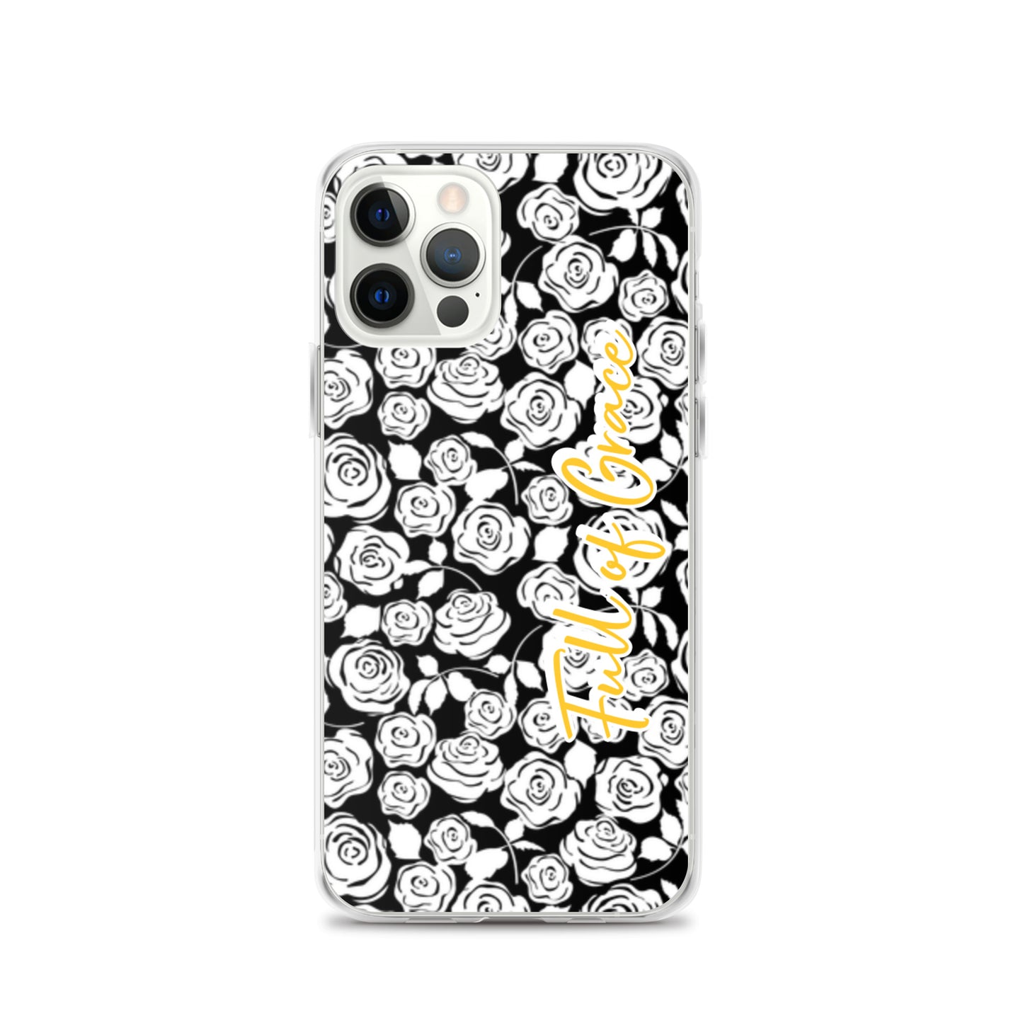 Mary's White Rose iPhone Case