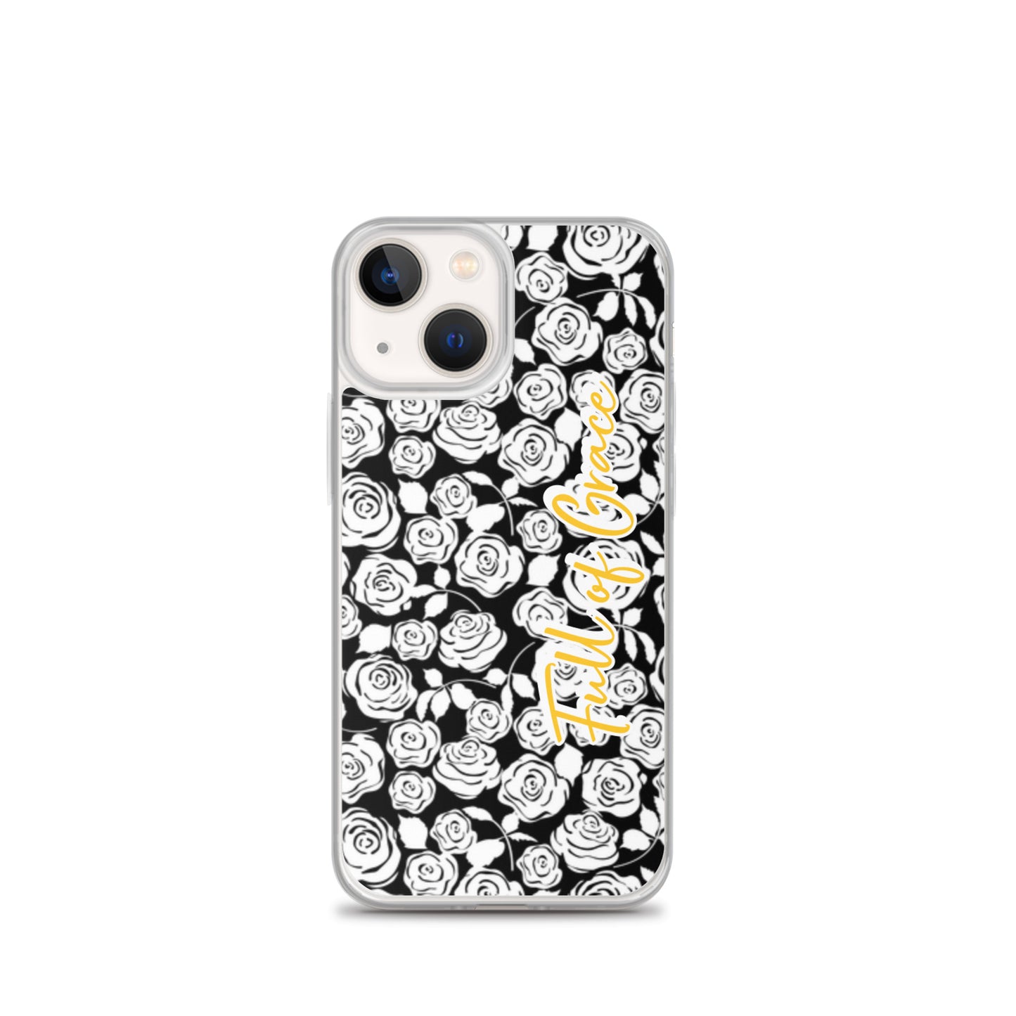 Mary's White Rose iPhone Case