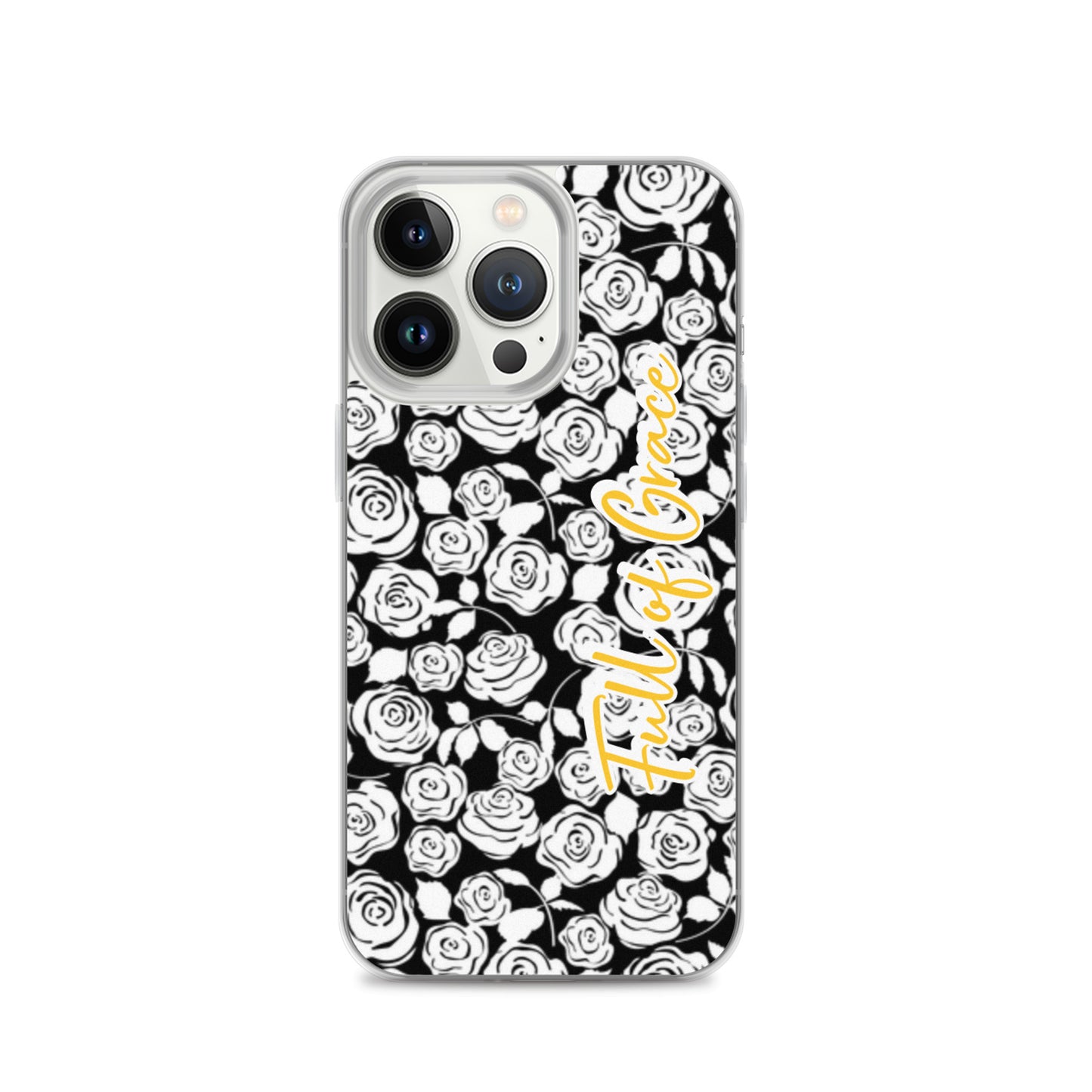 Mary's White Rose iPhone Case