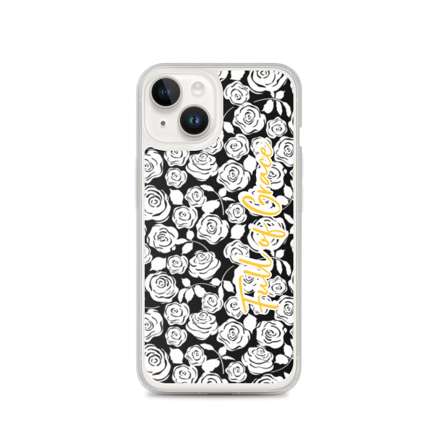 Mary's White Rose iPhone Case