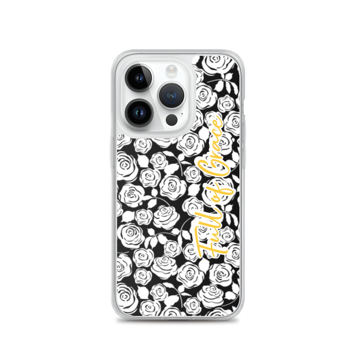 Mary's White Rose iPhone Case