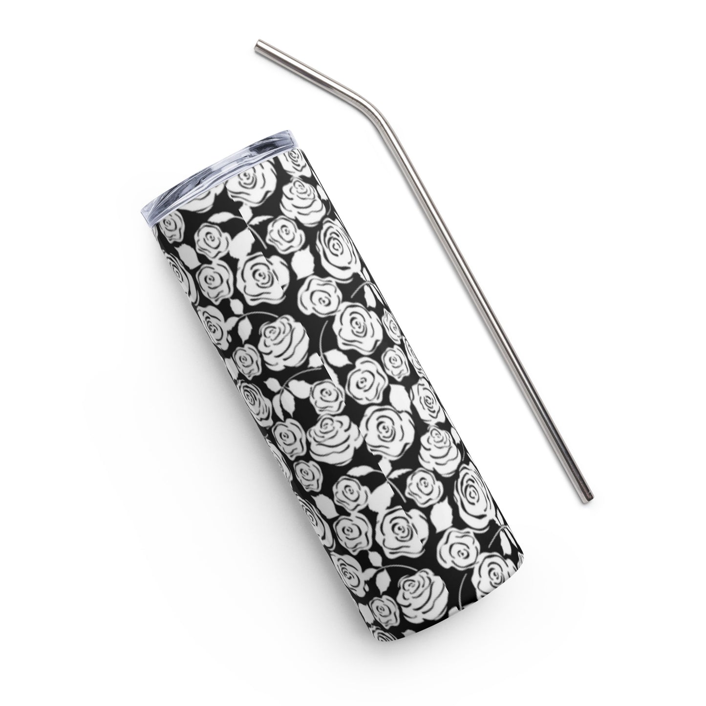 Mary's White Rose Tumbler